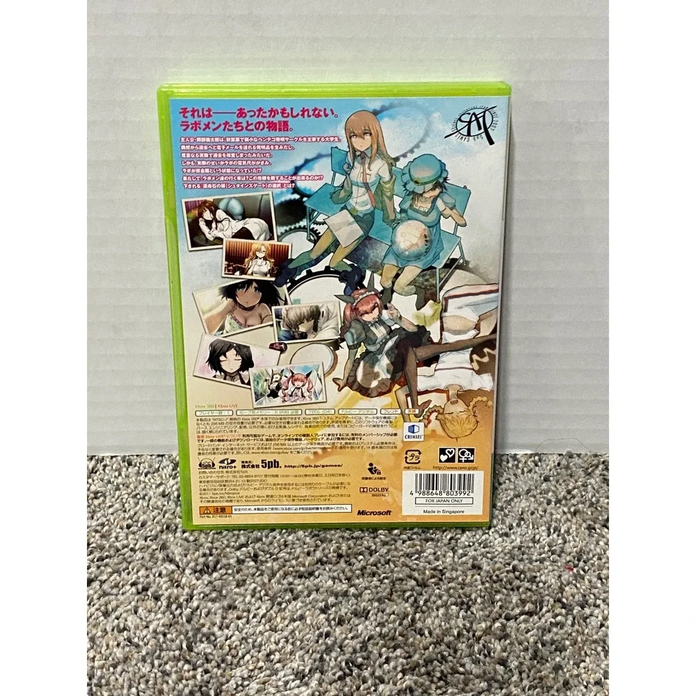 Video Game Steins Gate Hiyoku Renri no Darling Xbox 360 NTSC-J Green Used